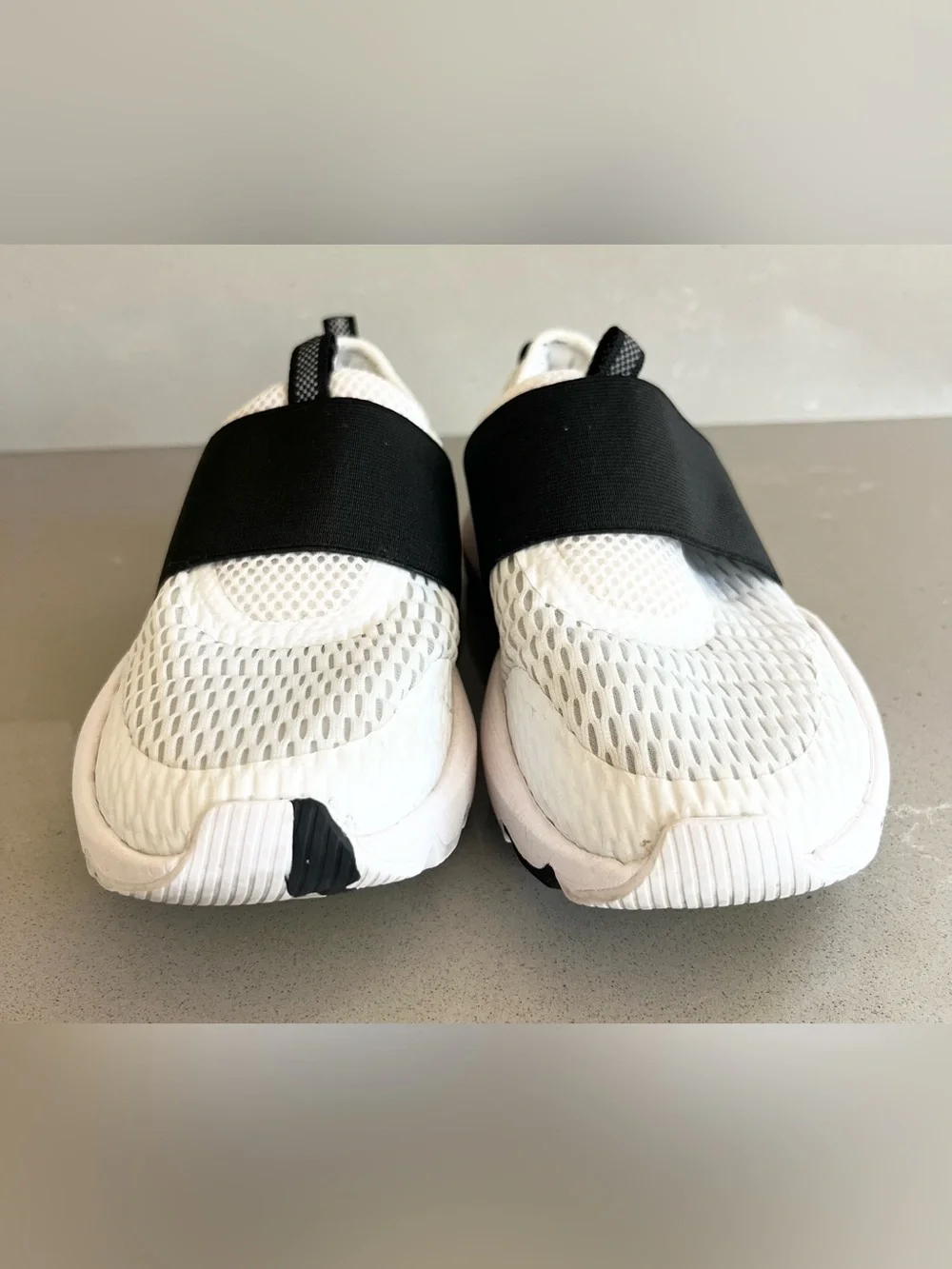 Sorel Kinetic Impact Strap Slip On Sneakers NL4698-100 White Shoe Women Size 7.5